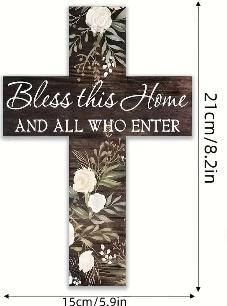 Wooden Wall Cross