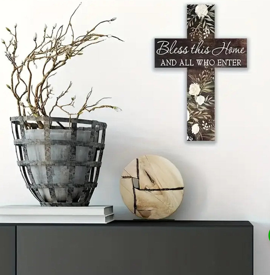 Wooden Wall Cross