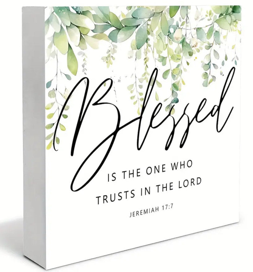 Scripture Wood Decor