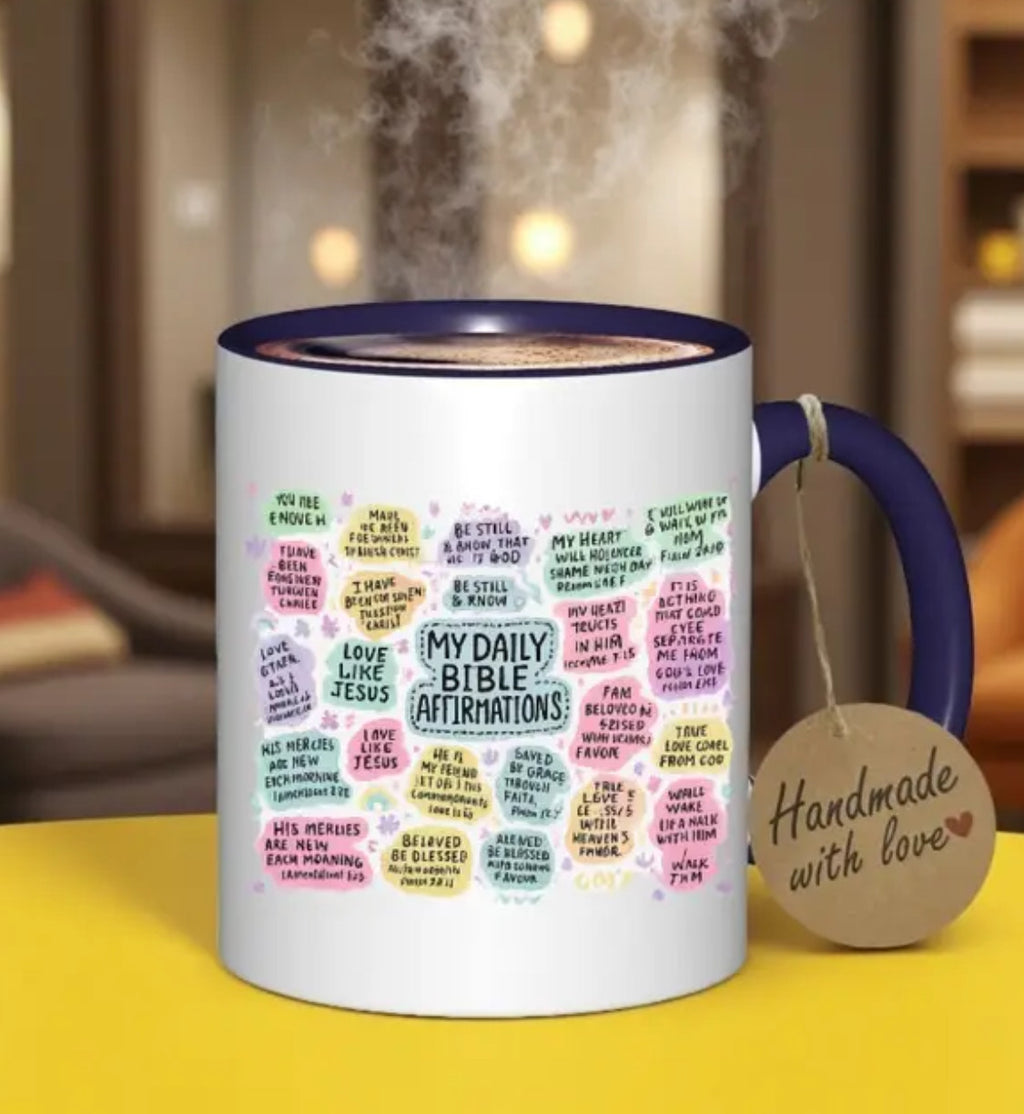 Bible Affirmations Mugs (12 Ounce)
