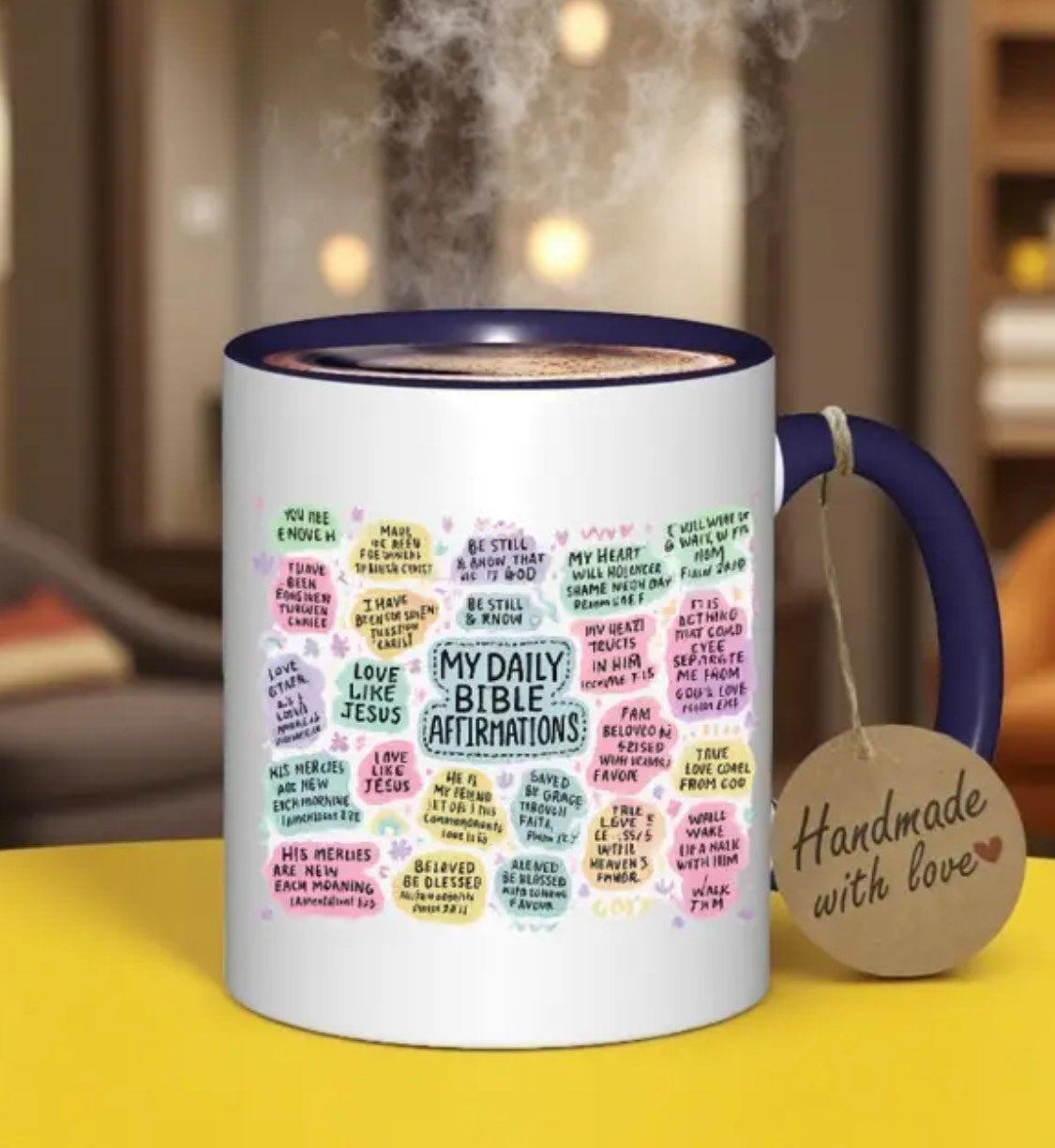 Bible Affirmations Mugs (12 Ounce)