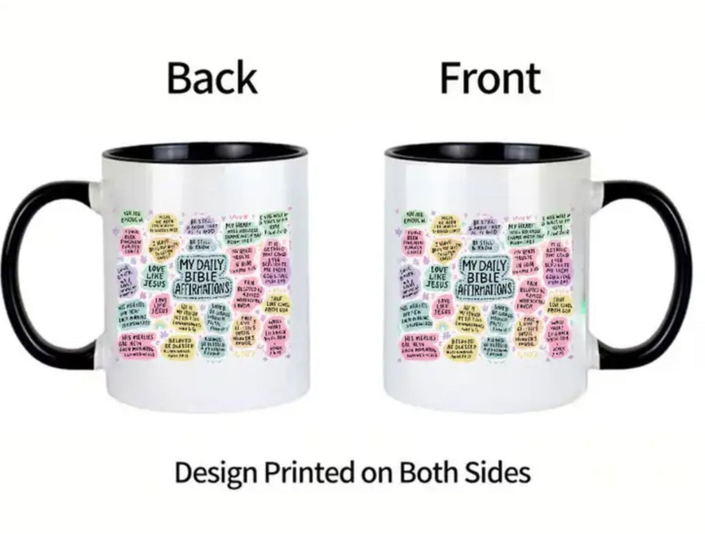 Bible Affirmations Mugs (12 Ounce)