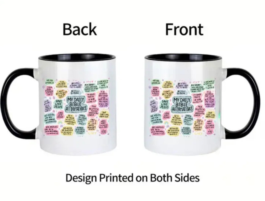 Bible Affirmations Mugs (12 Ounce)