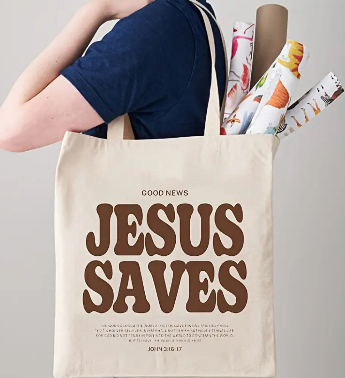Jesus Tote Bag